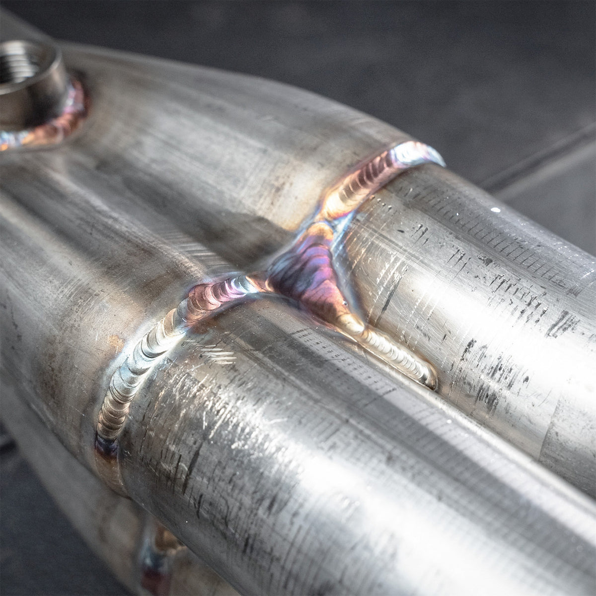 Stainless Works - 2020-22 GT500 Long Tube Header Kit - GT500188HCAT