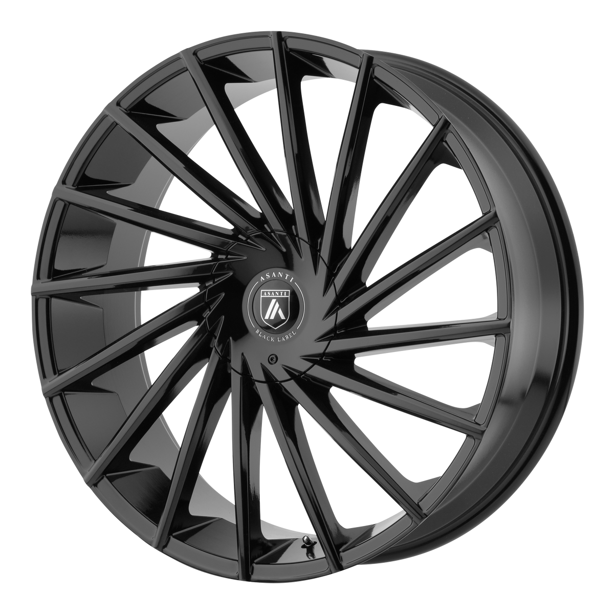 Asanti Black Abl-18 Matar 20X8.5 6X120/6X132/6X132 +30MM Gloss Black