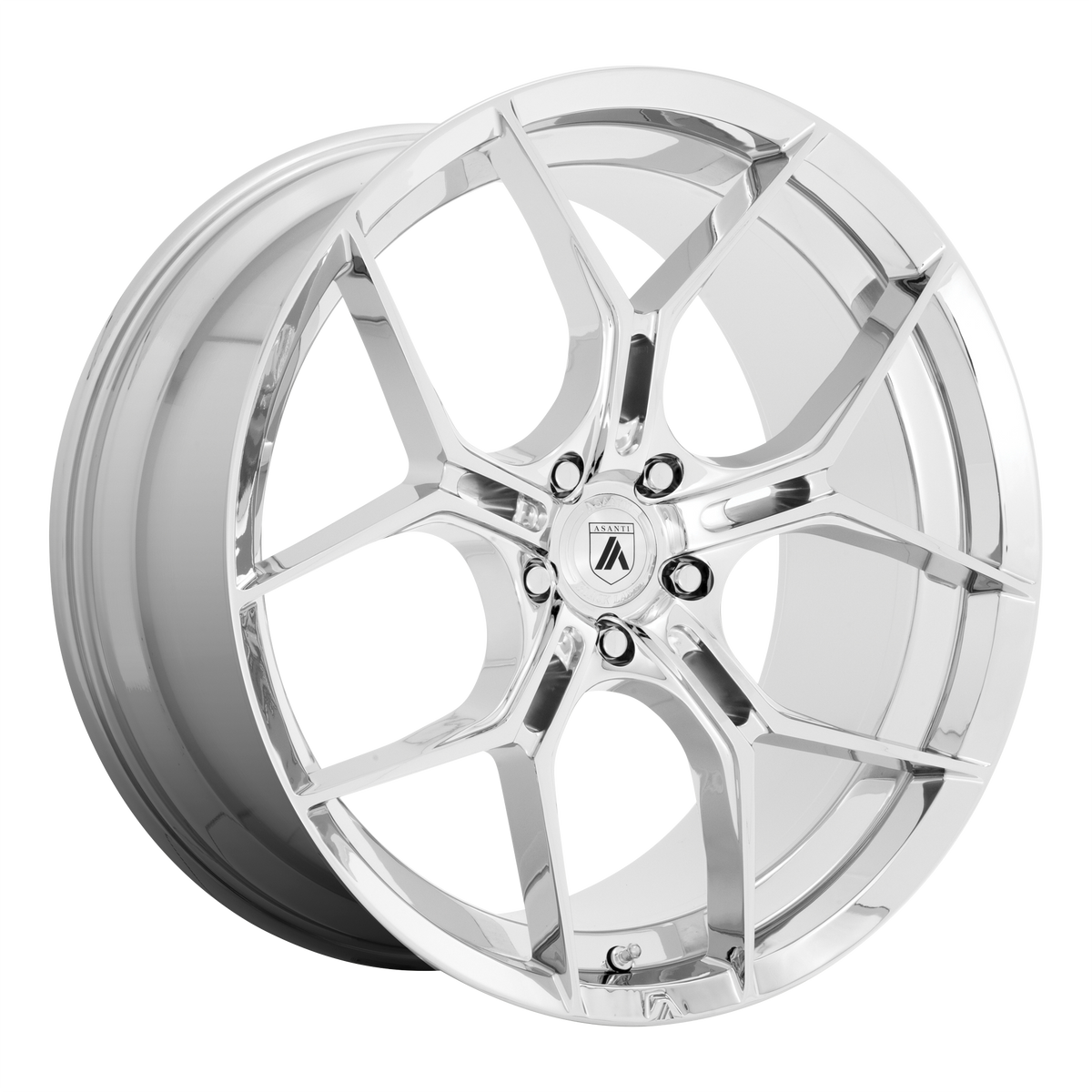 Asanti Black Abl-37 Monarch 22X9 5X112 +38MM Chrome