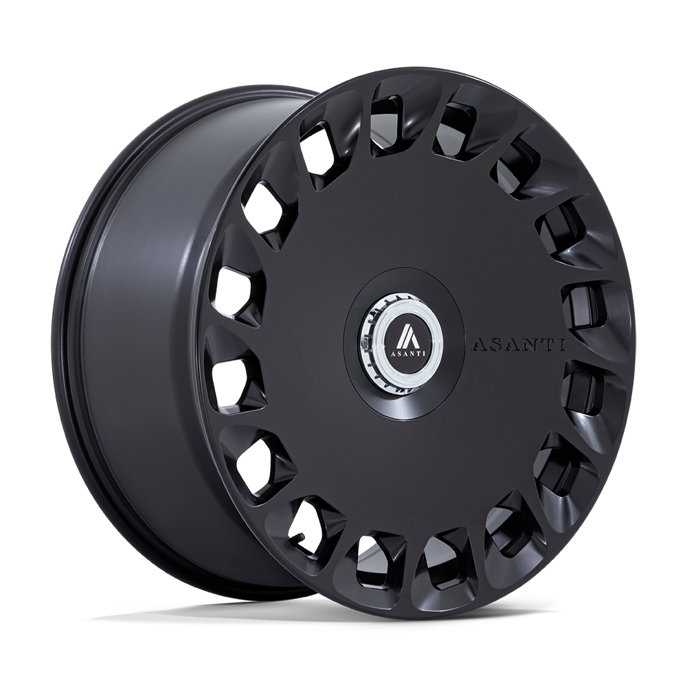 Asanti Black Ab045 Aristocrat 24X10 5X112/5X120/5X120 +35MM Matte Black