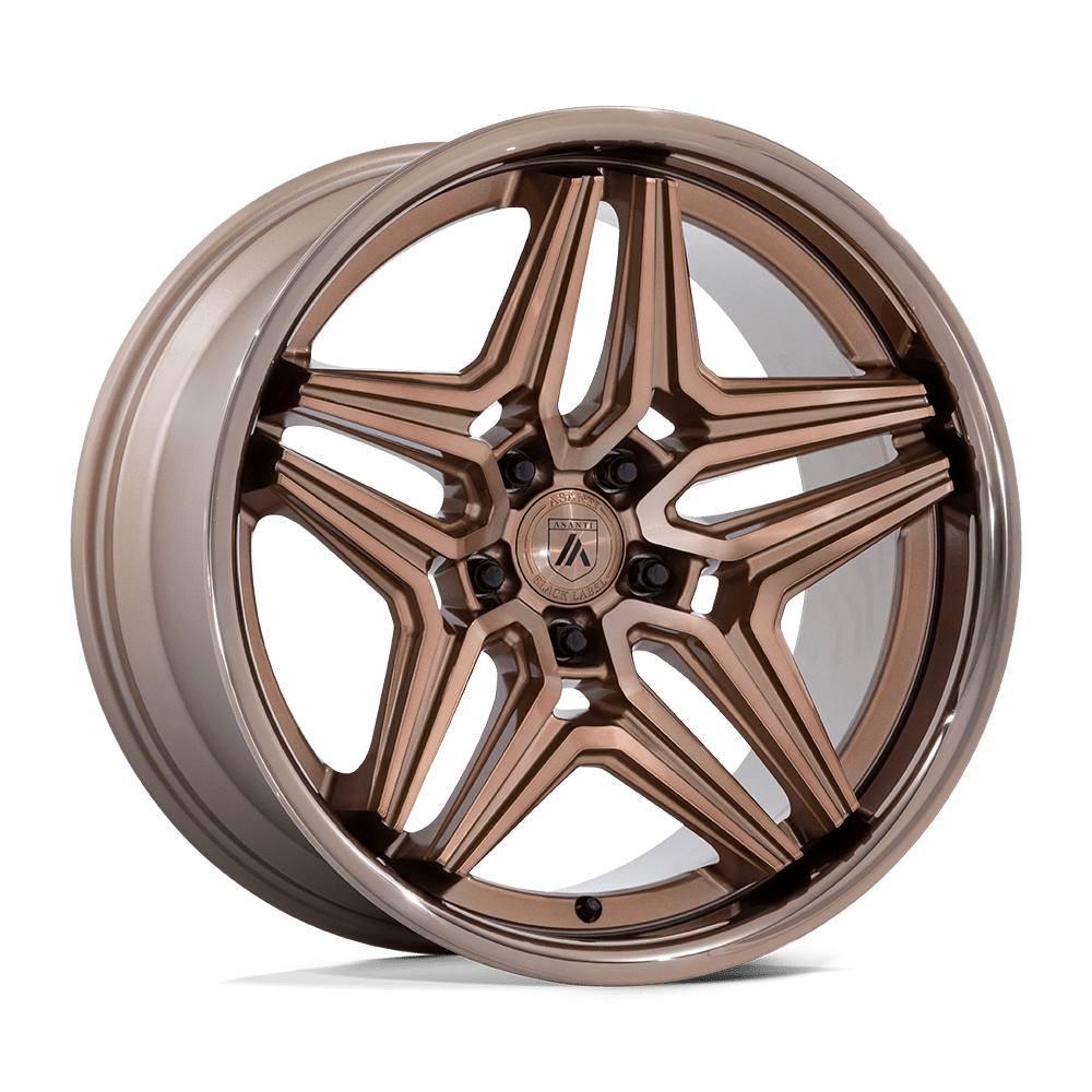 Asanti Black Ab046 Duke 22X9 5X115 +15MM Platinum Bronze