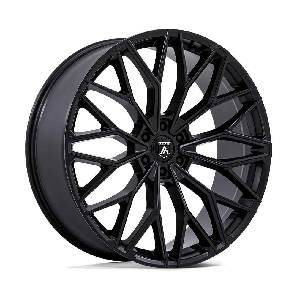 Asanti Black Ab050 Mogul 6 24X10 6X135 +30MM Matte Black