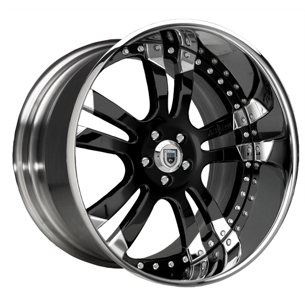 Asanti - AF142 3PC. 19X8.5 5X108 +35 Black