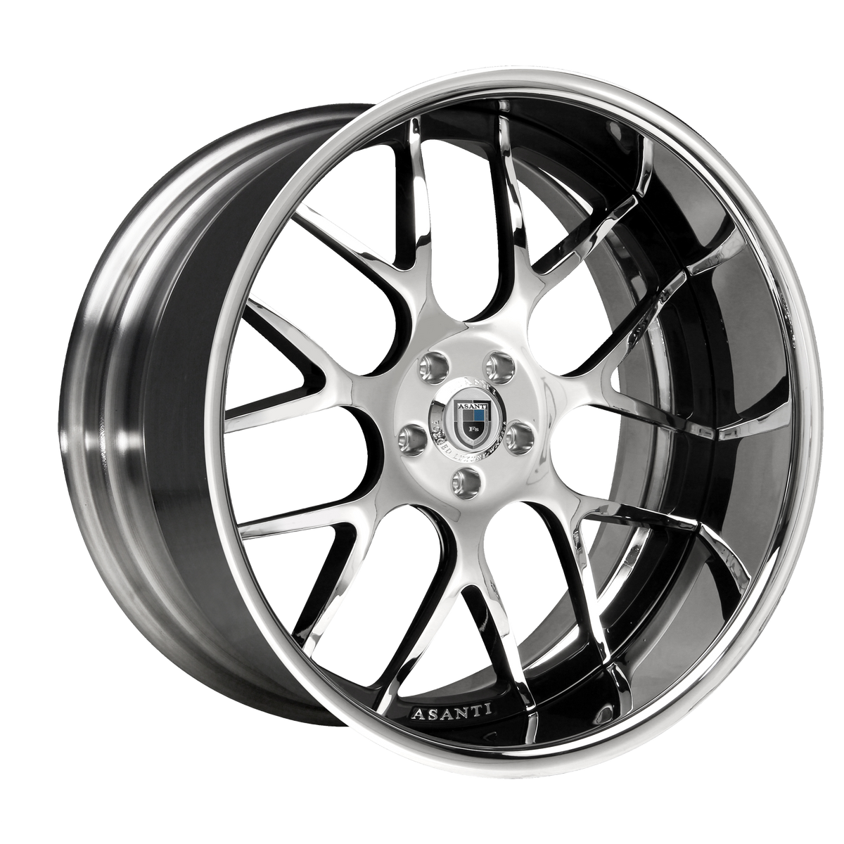 Asanti - AF174 2PC 22X9 5X112 +24 G-black