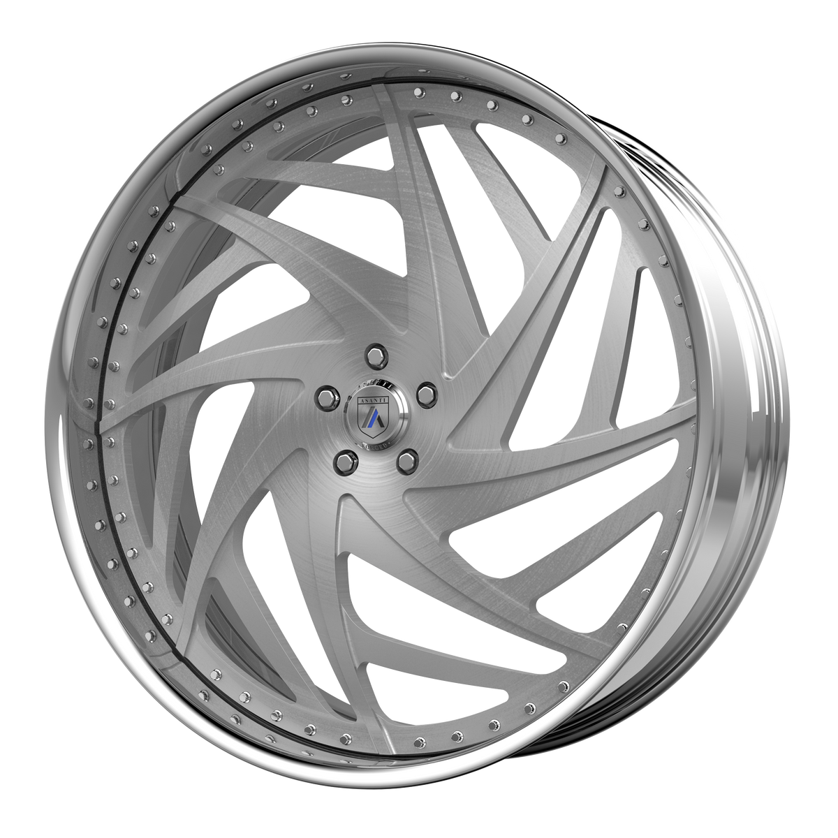 Asanti - AF863 1PC 26X9 5X127 +5 Brushed Right