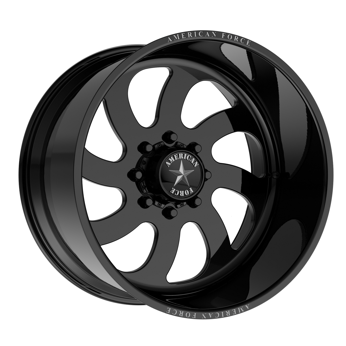 American Force - Blade 20X10 8X6.5 -25 Black L
