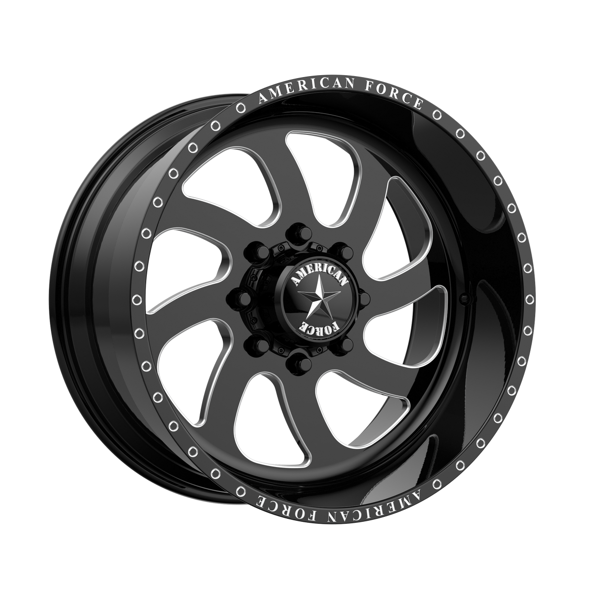 American Force - Blade 22X14 8X170 -73 Black R