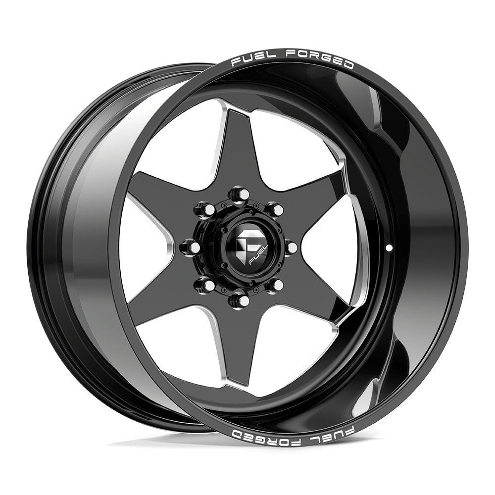 Fuel Off-Road D115 20X14 Gloss Black Milled 8x165.1 -69mm