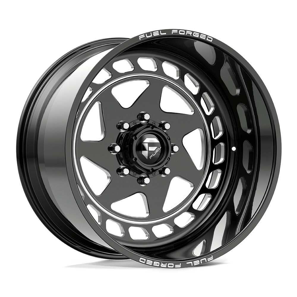 Fuel Off-Road D117 20X14 Gloss Black Milled 5x135 -69mm