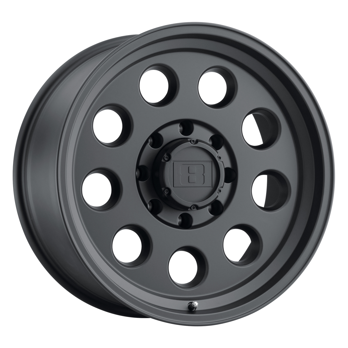 Level 8 - LE Hauler 16X6 6X139 +0 108 M-blk