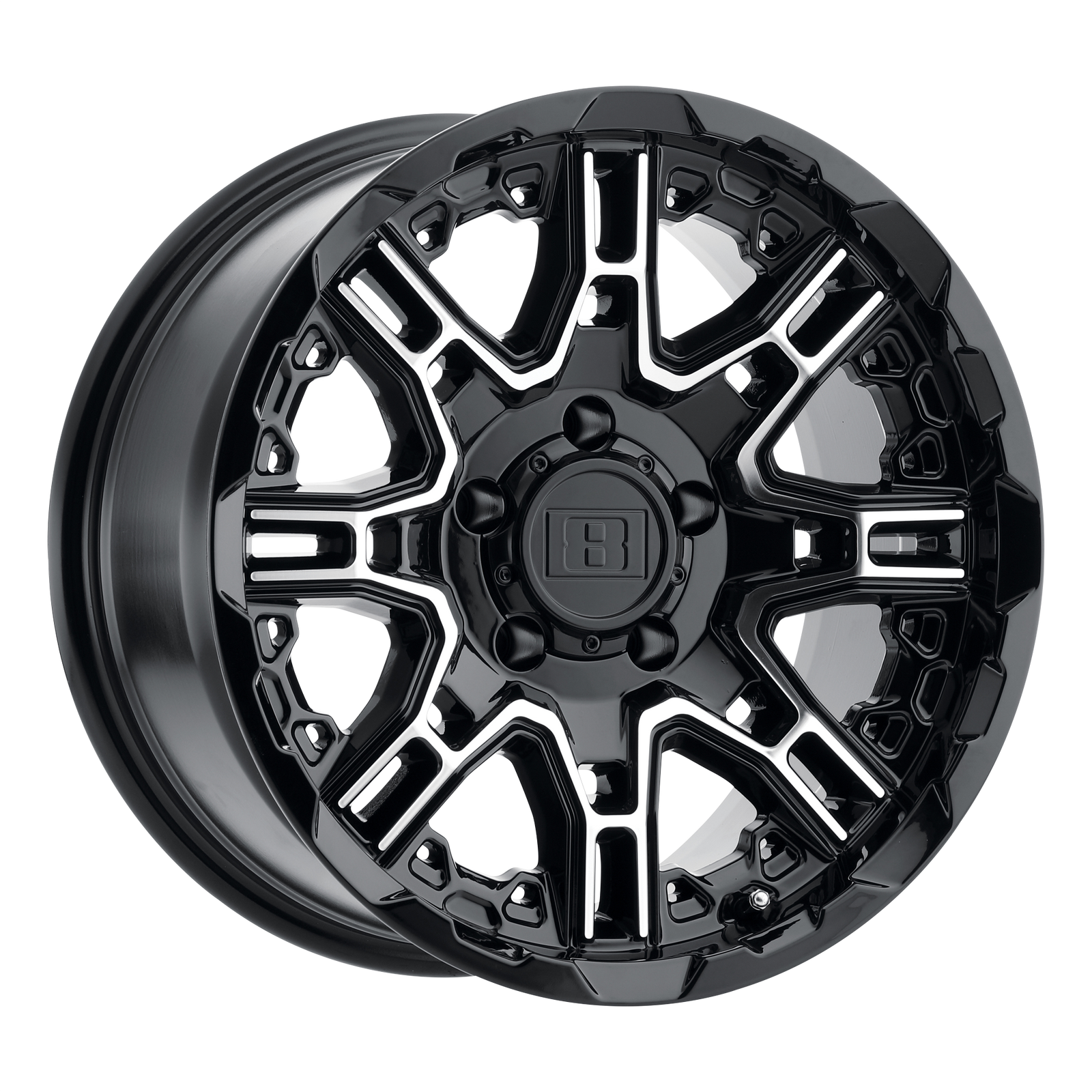 Level 8 - LE Slingshot 16X8.5 6X135 -10 87 G-bk MC