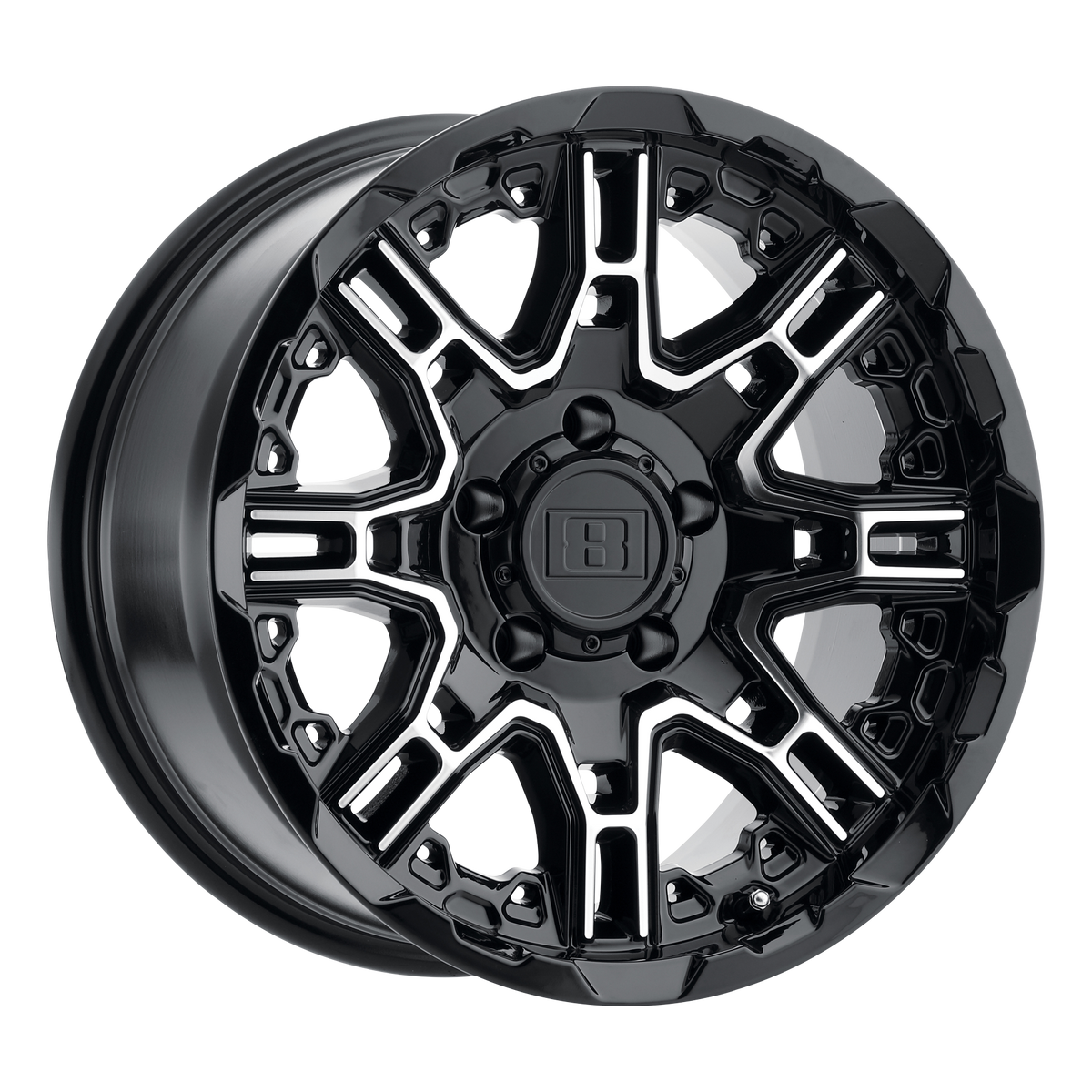 Level 8 - LE Slin 20X11.5 6X139 -44 112 G-bk MC