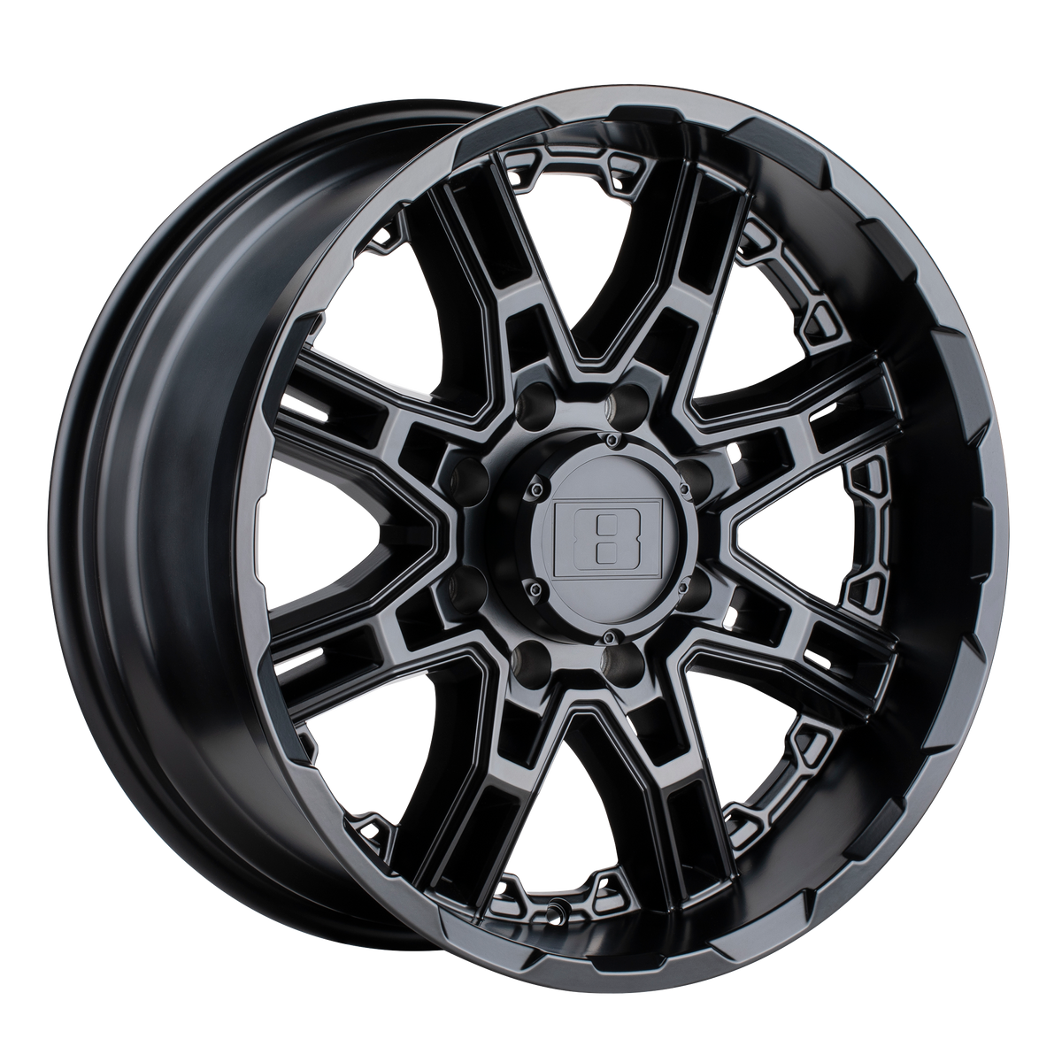 Level 8 - LE Slingshot 22X11.5 8X180 -44 125 M-blk