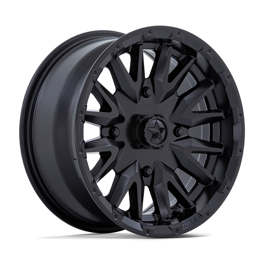 MSA Offroad Wheels M49 Creed Utv 24X7 4X156 +0MM Matte Black