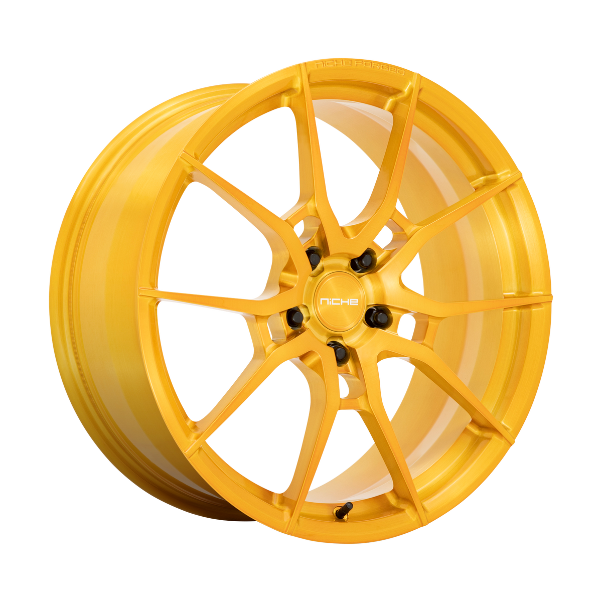 Niche 1PC T112 Kanan 20X9.5 5X112 +45MM Brushed Candy Gold