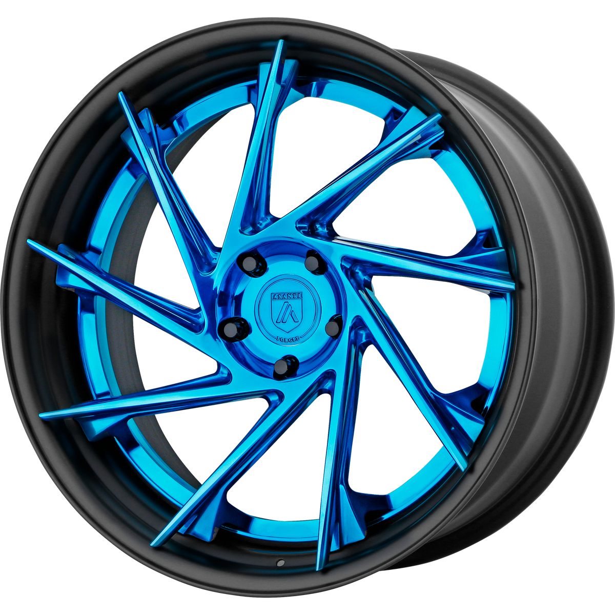 Asanti - TL104 3PC 22X9.5 5X115 +20 Brsh/blk