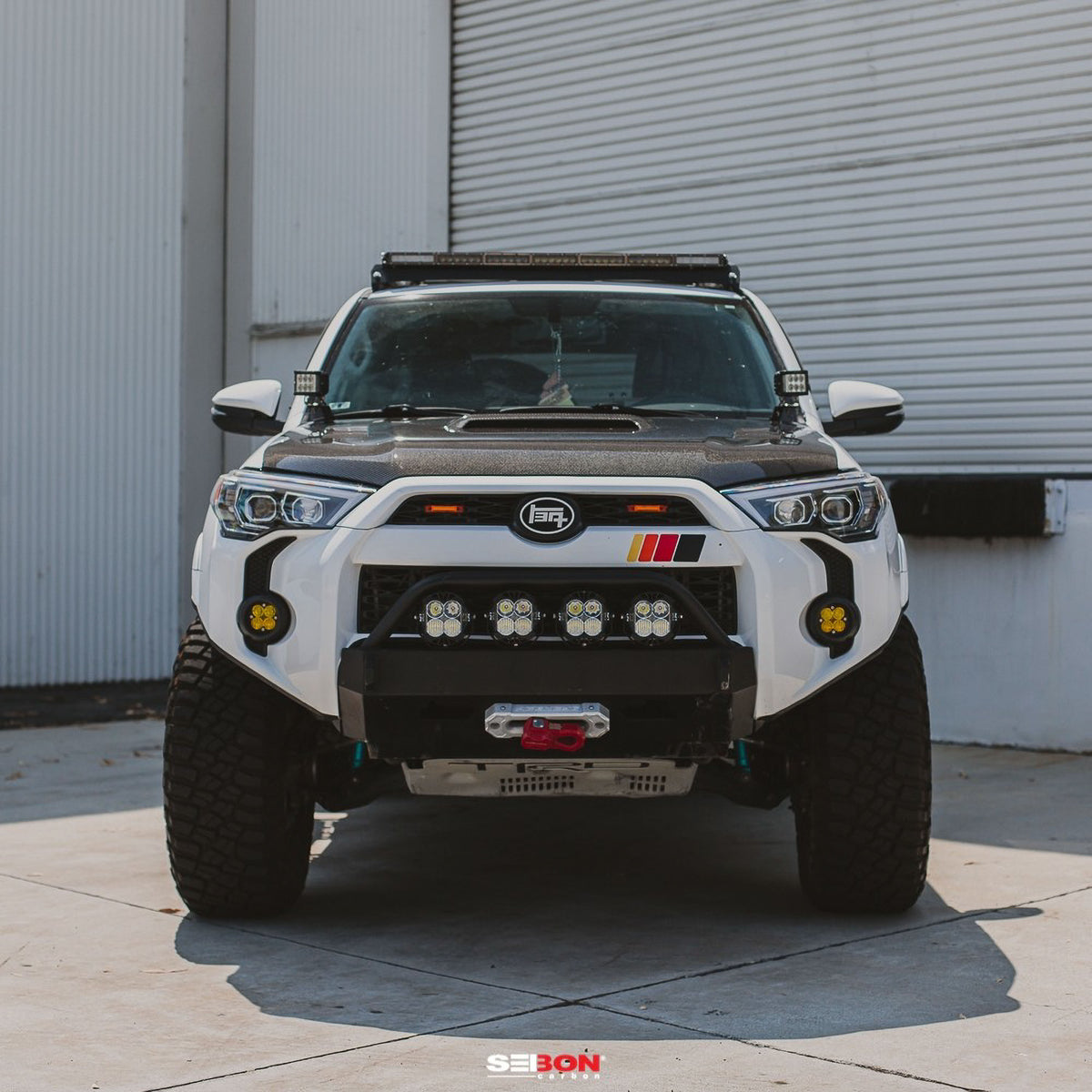 Seibon 14-21 Toyota 4Runner TS-Style Carbon Fiber Hood - HD18TY4R-TS