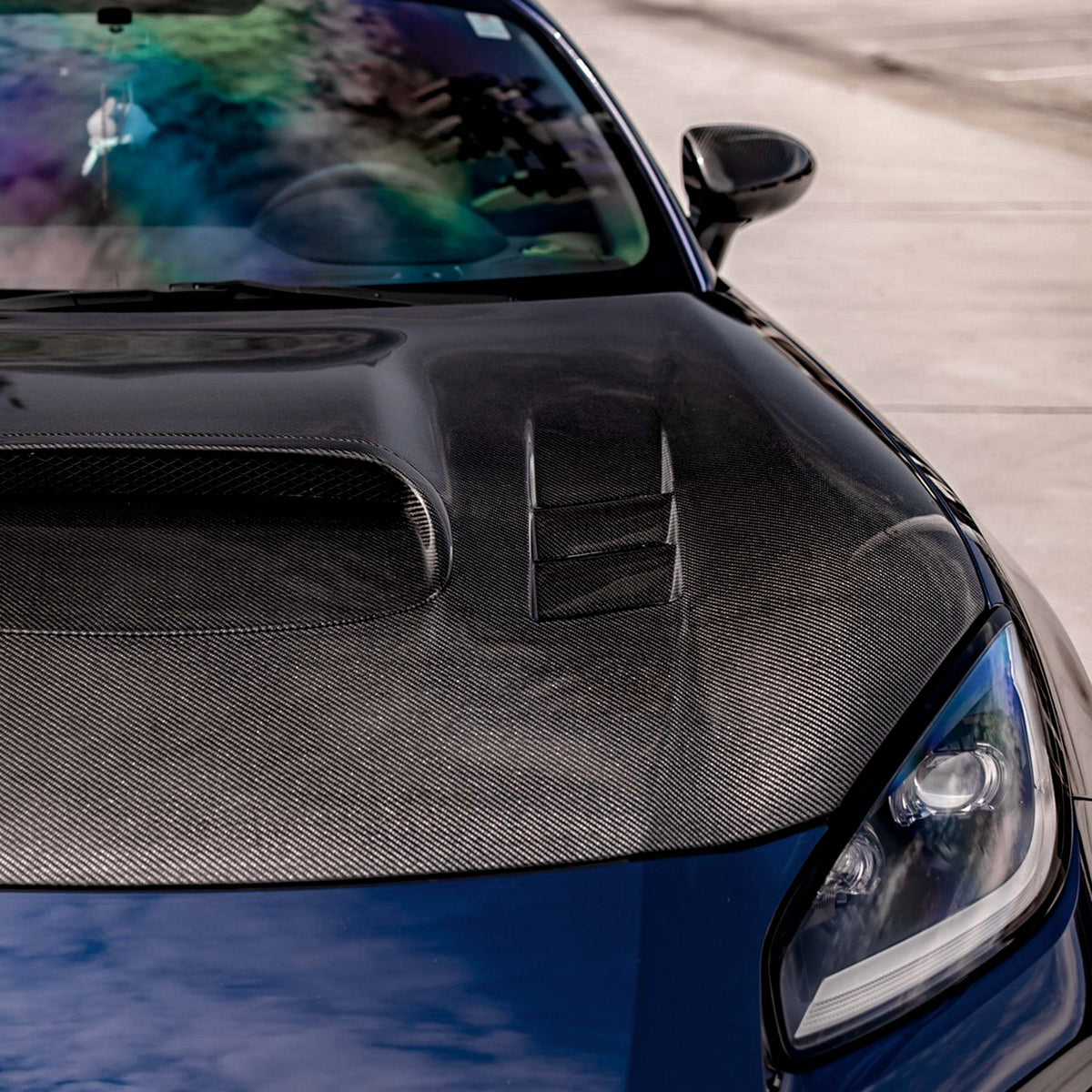 Seibon 2022 Toyota GR86/Subaru BRZ FA-Style Carbon Fiber Hood - HD22TY86-FA