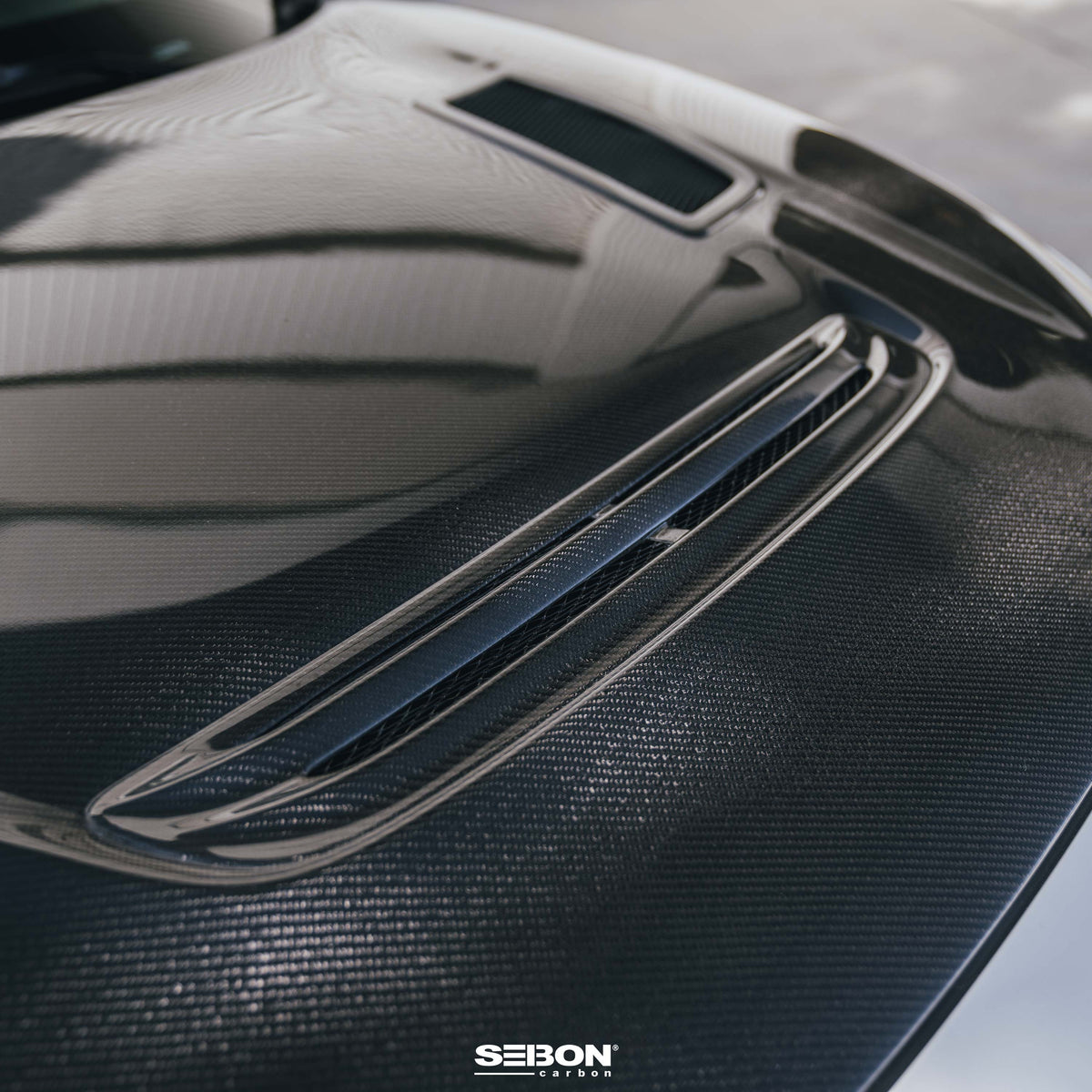Seibon 23-24 Honda Civic Type-R GT-Style Double Sided Carbon Fiber Hood - HD23HDCVR-GT-DS