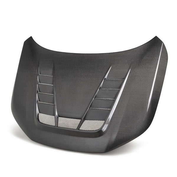 Seibon 2023 Honda Civic Type R TV-Styler Double Side Carbon Fiber Hood - HD23HDCVR-TV-DS