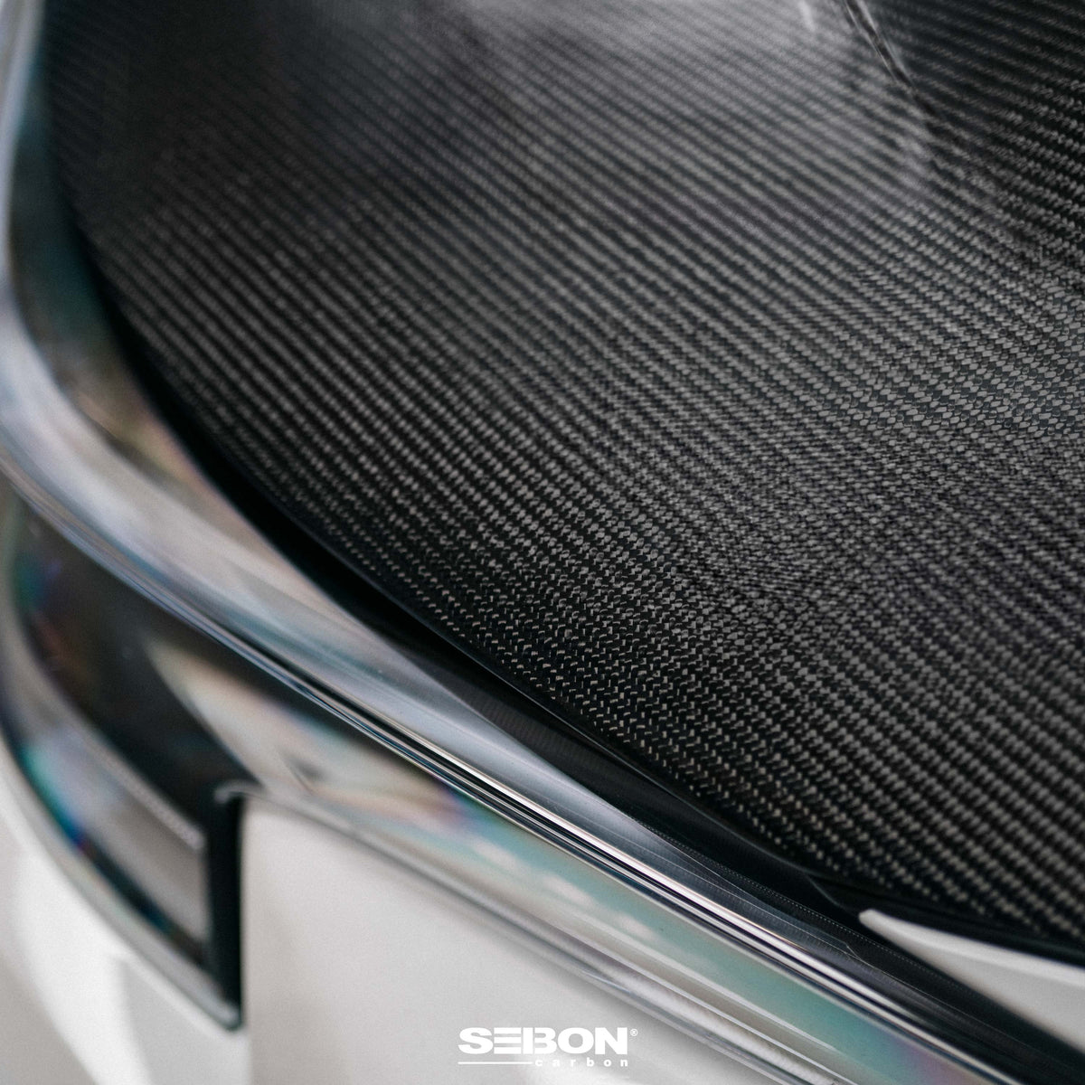 Seibon 23-24 Toyota GR Corolla OE-Style Double-Sided Carbon Fiber Hood - HD23TYGRCOR-OE-DS
