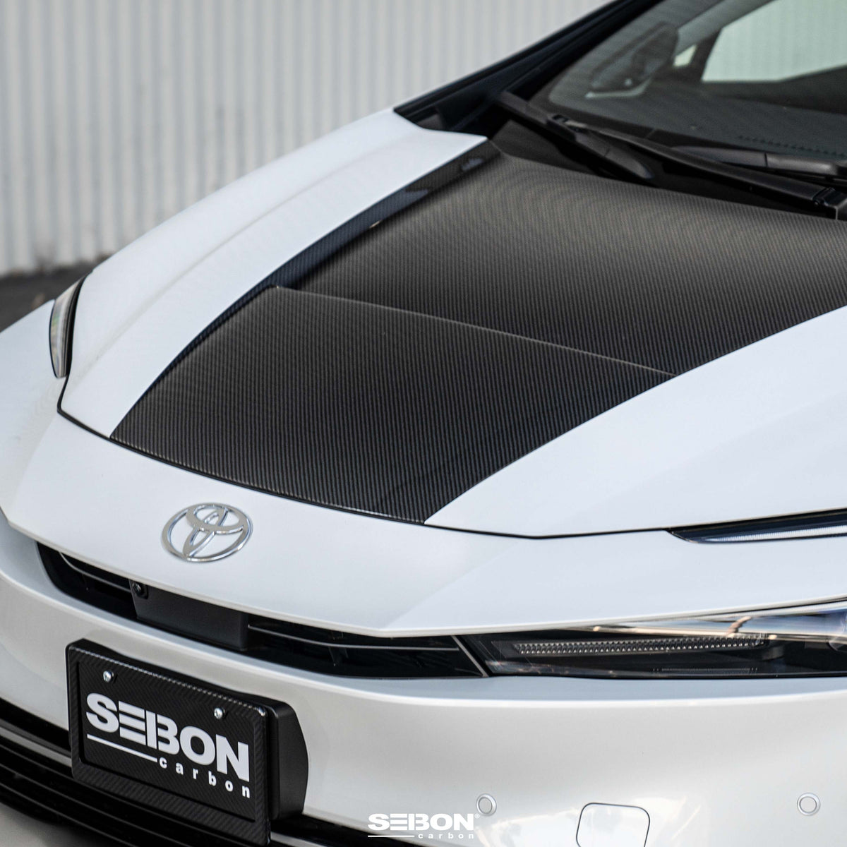 Seibon 23-25 Toyota Prius / Prius Prime VT-Style Carbon Fiber Hood - HD23TYPR-VT