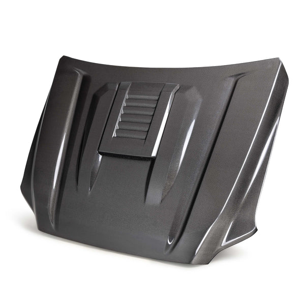 Seibon 2024+ Toyota Tacoma TR-Style Carbon Fiber Hood - HD24TYTA-TR
