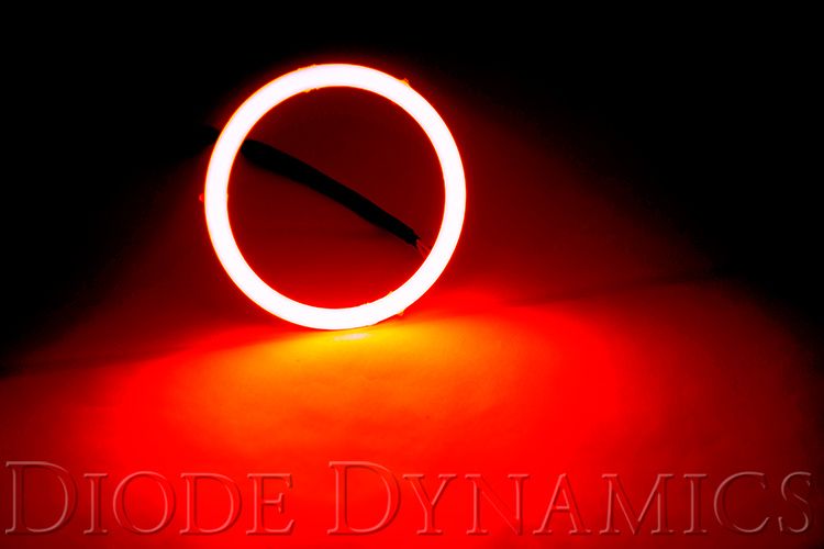 Diode Dynamics Halo Lights LED 110mm - Red (Pair) - DD2052