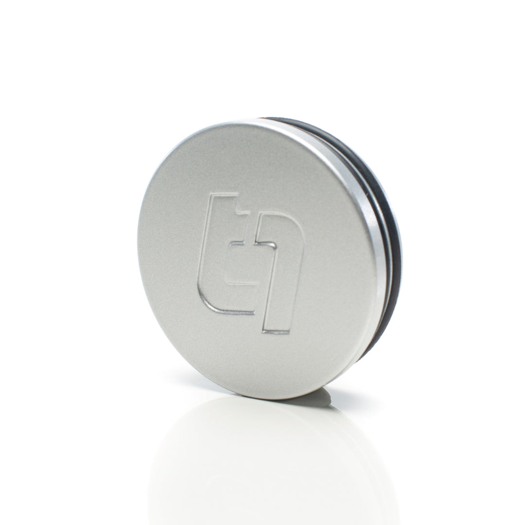 Titan 7 Flat Center Cap - Heritage Silver