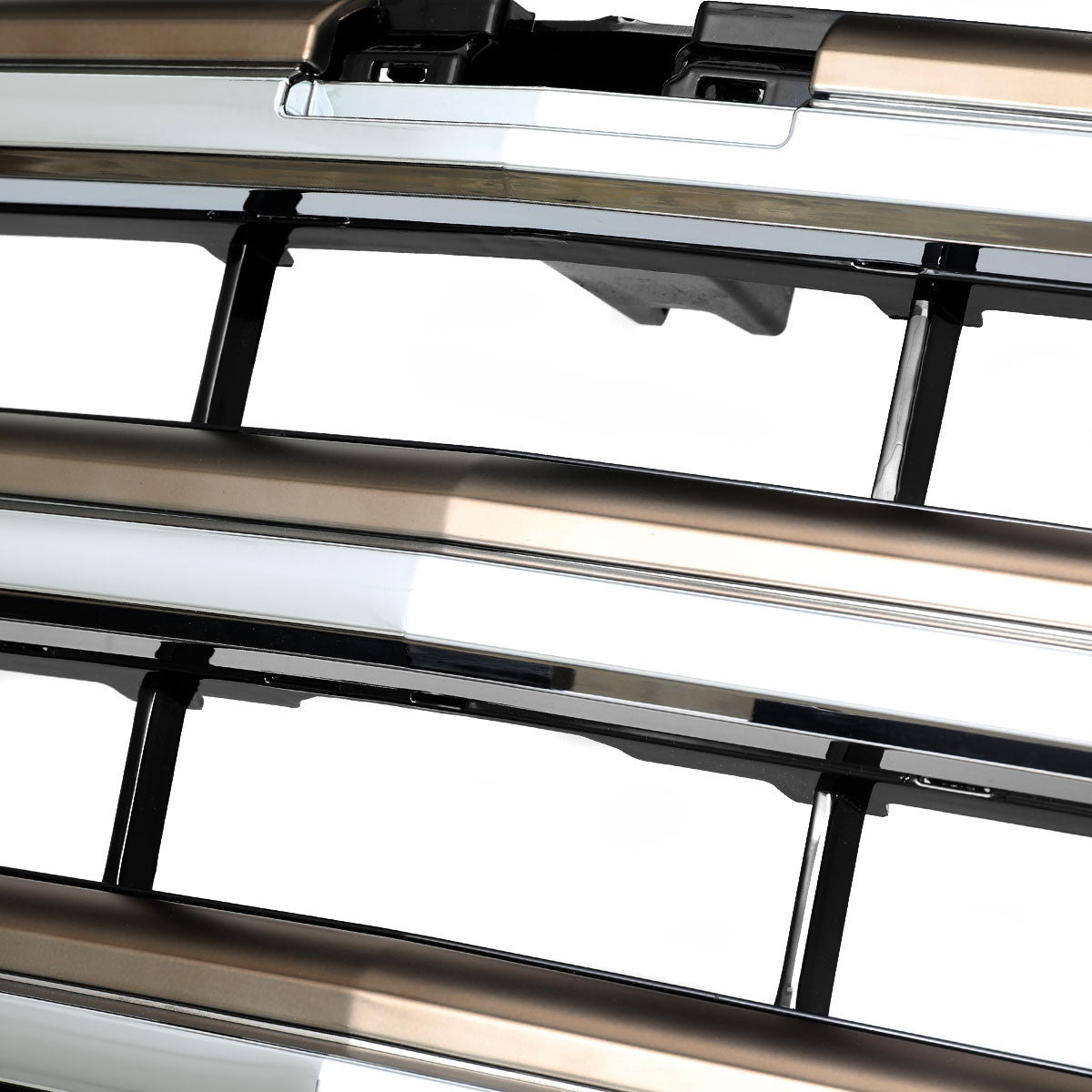Spec-D Tuning - 2022-2026 Chevrolet Silverado 1500 High Country Chrome Mesh Front Upper Hood Grille - HG-SIV2215HCC-JB