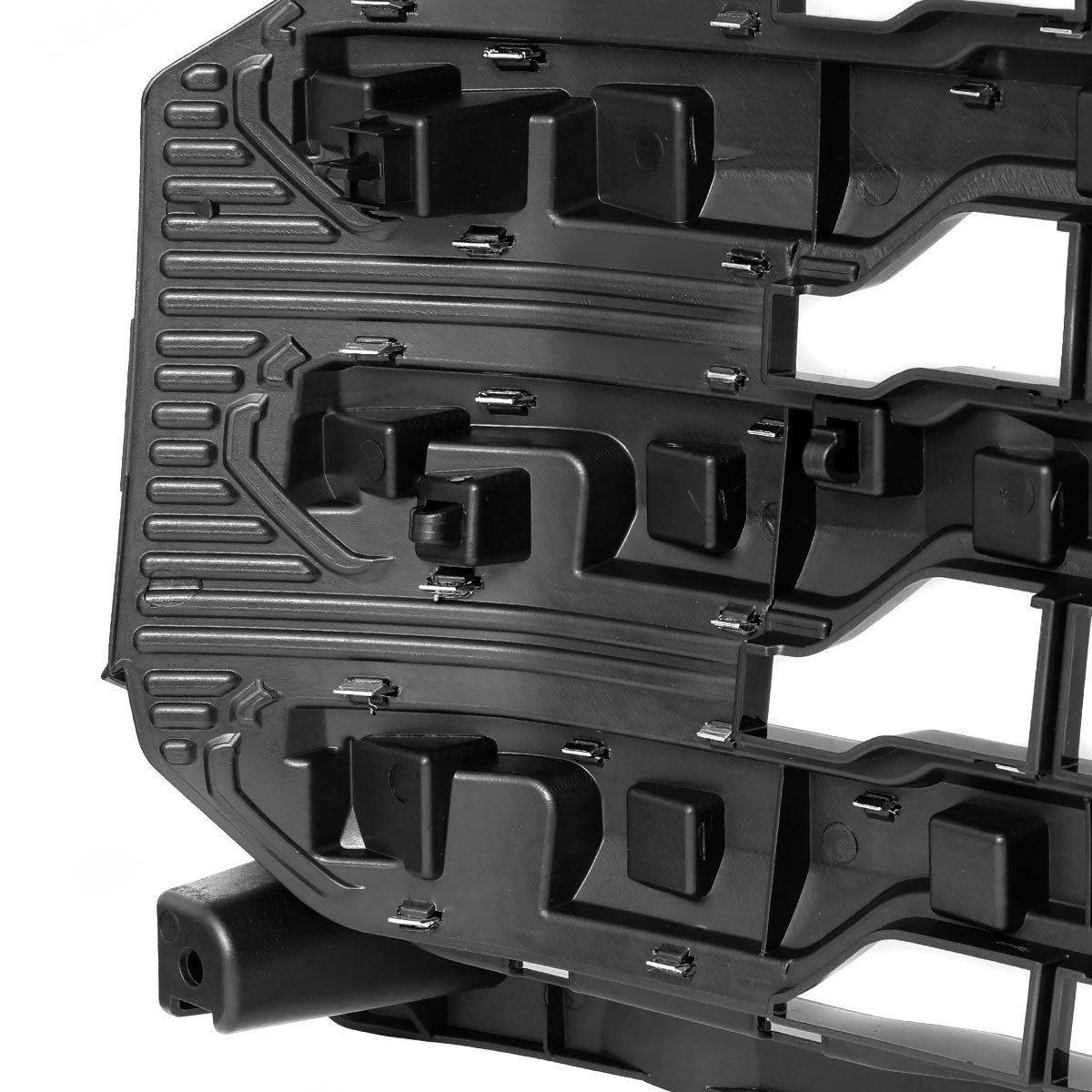 Spec-D Tuning - 2022-2026 Chevrolet Silverado 1500 High Country Chrome Mesh Front Upper Hood Grille - HG-SIV2215HCC-JB
