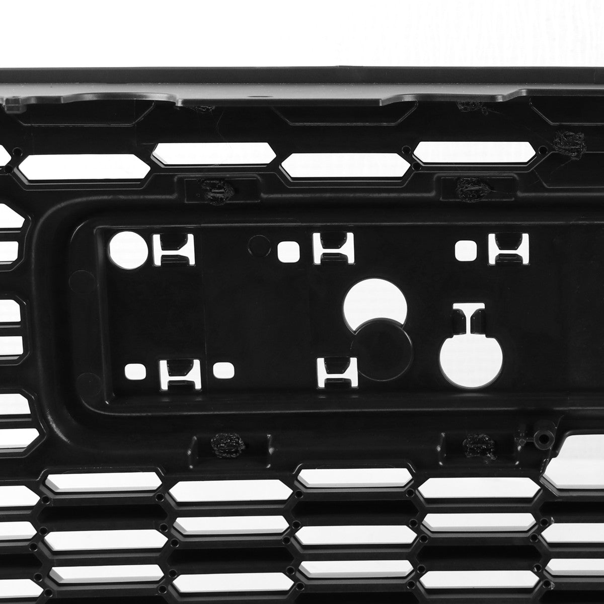 Spec-D Tuning - 2021-2023 GMC Yukon/Yukon XL Denali Style Front Glossy Black Mesh Grille - HG-YUK21GB-GL