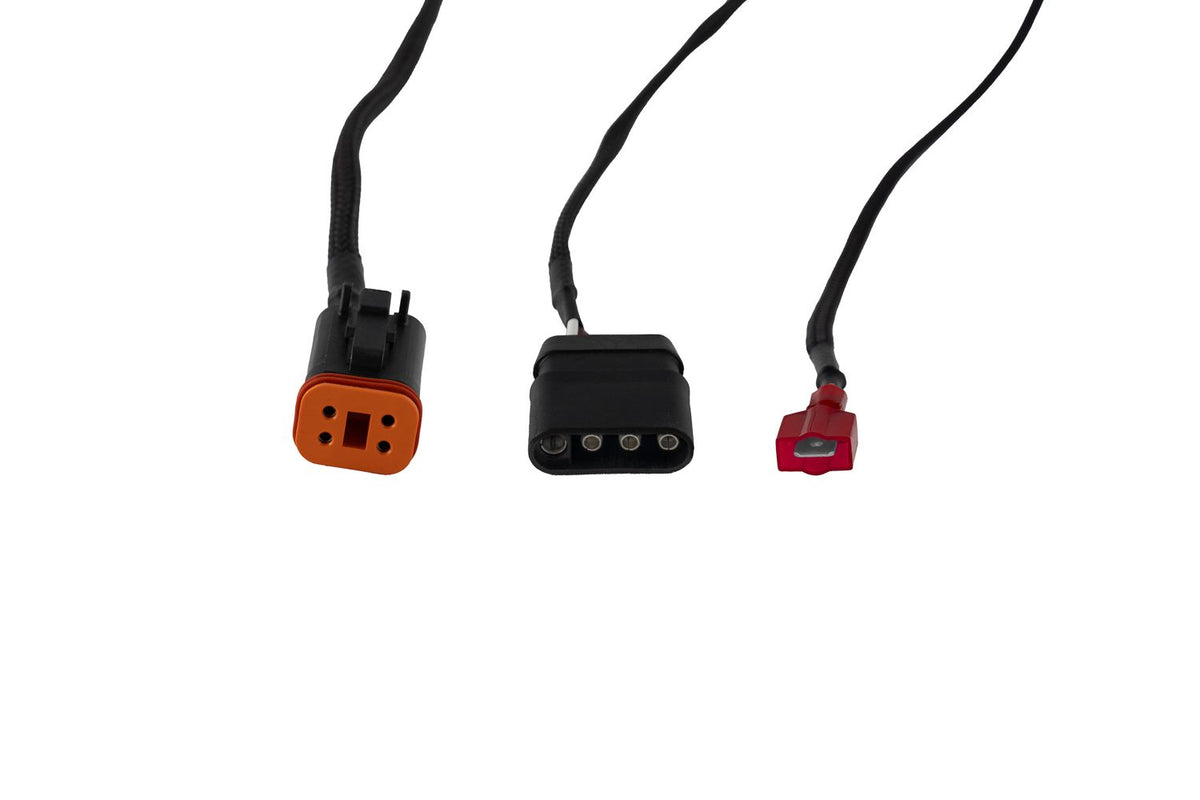 Diode Dynamics Stage Series 4-pin Single-Output Trailer Wiring Harness - DD4215 by Diode Dynamics - angle view
