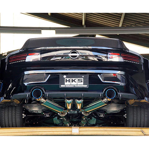 HKS Super Turbo Muffler Catback Exhaust 2023+ Nissan Z RZ34 VR30DDTT - 31029-AN011