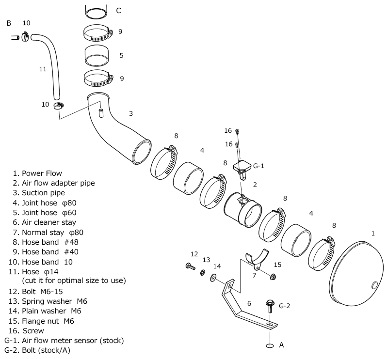 HKS Racing Suction Classification - 70020-AZ107