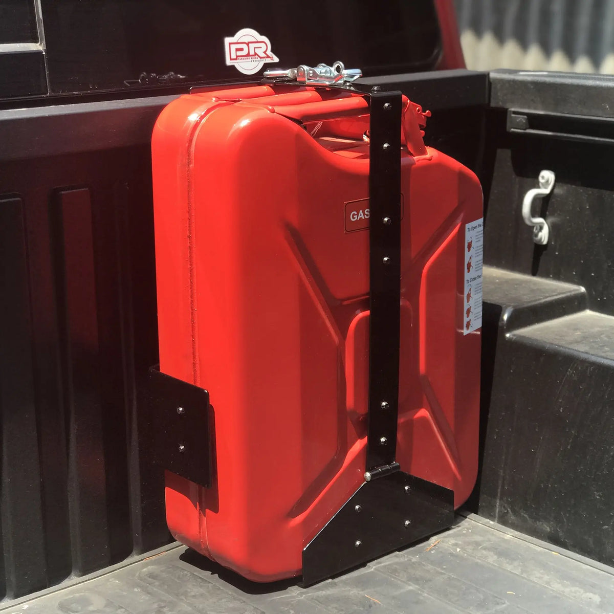 Wavian front loading 20 litre gas can holder 4286 — view 5
