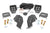 LED Light | Cage Mount | 2" Black Pair | Amber DRL | Honda Talon 1000