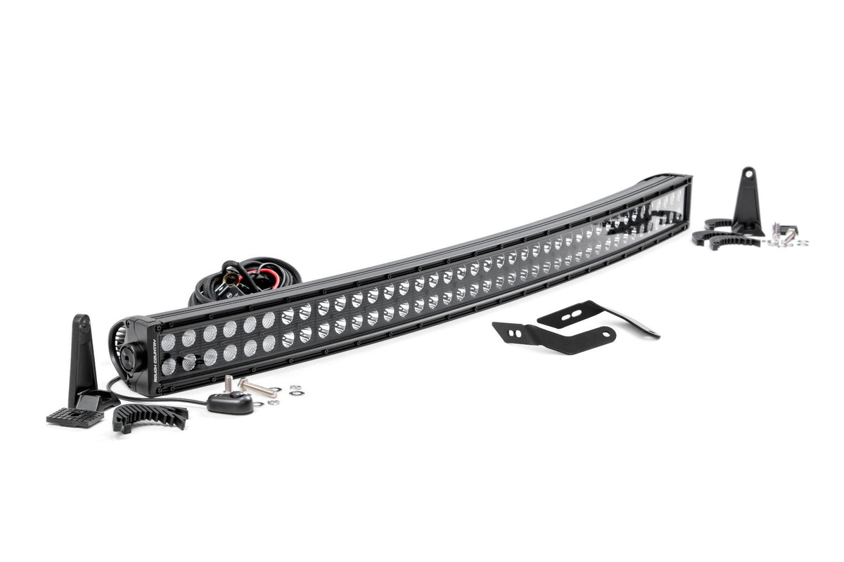 LED Light | Front Mount | 40&quot; Black Dual Row | Honda Talon 1000