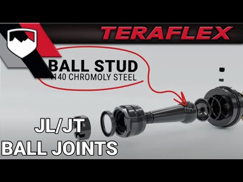 Teraflex Jl-jt HD Ball Joint Kit-no Knurl (all 4)
