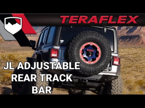 Teraflex JL HD Forged Adjustable Track Bar - Rear