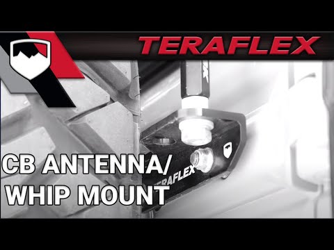 Teraflex JL Cb Antenna & Flag Whip Mount Kit