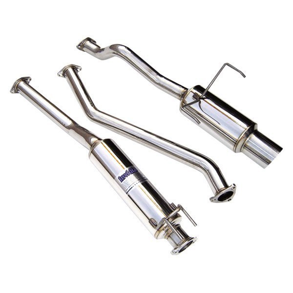 Invidia 01+ Civic EX 2DR/4DR 60mm (101mm tip) Cat-back Exhaust - HS01HC2GTP