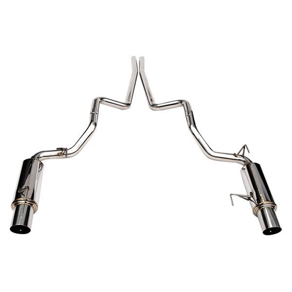 Invidia 05+ Ford Mustang V8 63mm (101mm tip) N1 Cat-back Exhaust - HS05FM8GTP