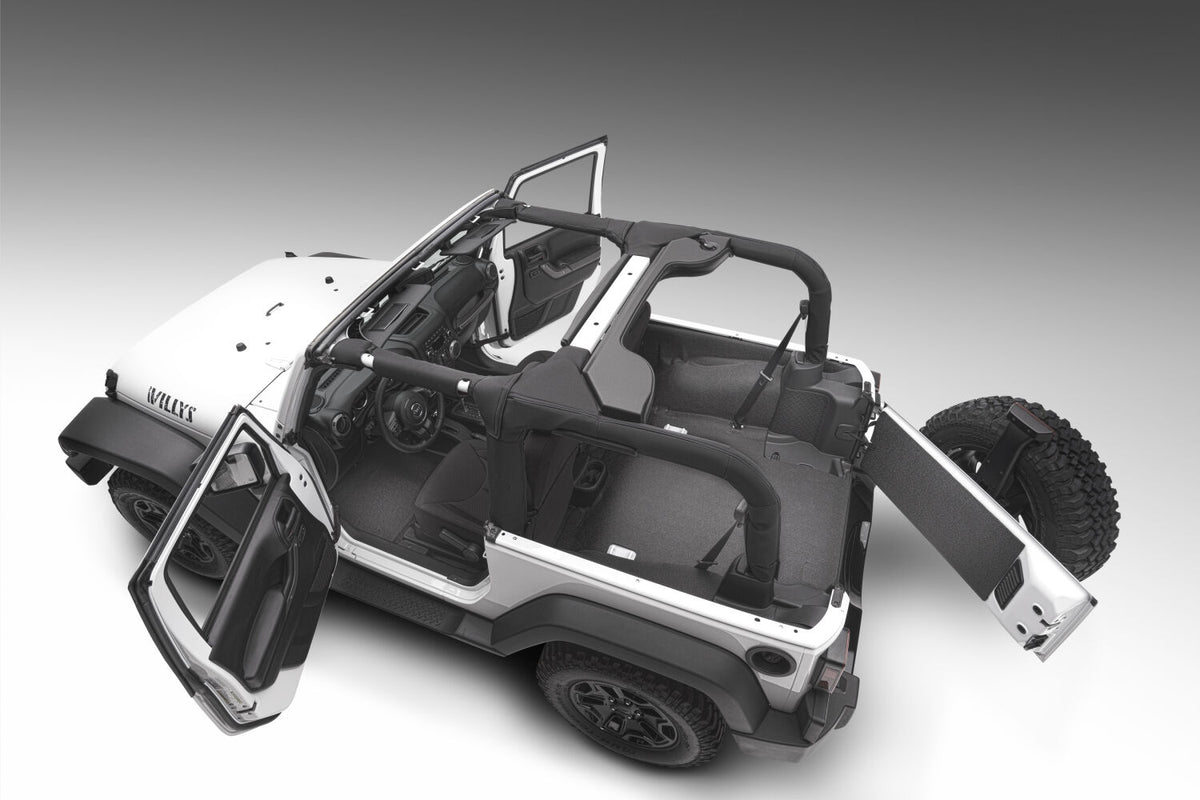 Husky Liners Jeep Liner for 11-17 Jeep Wrangler JK 2dr (Incl. TG & Tub Liner)