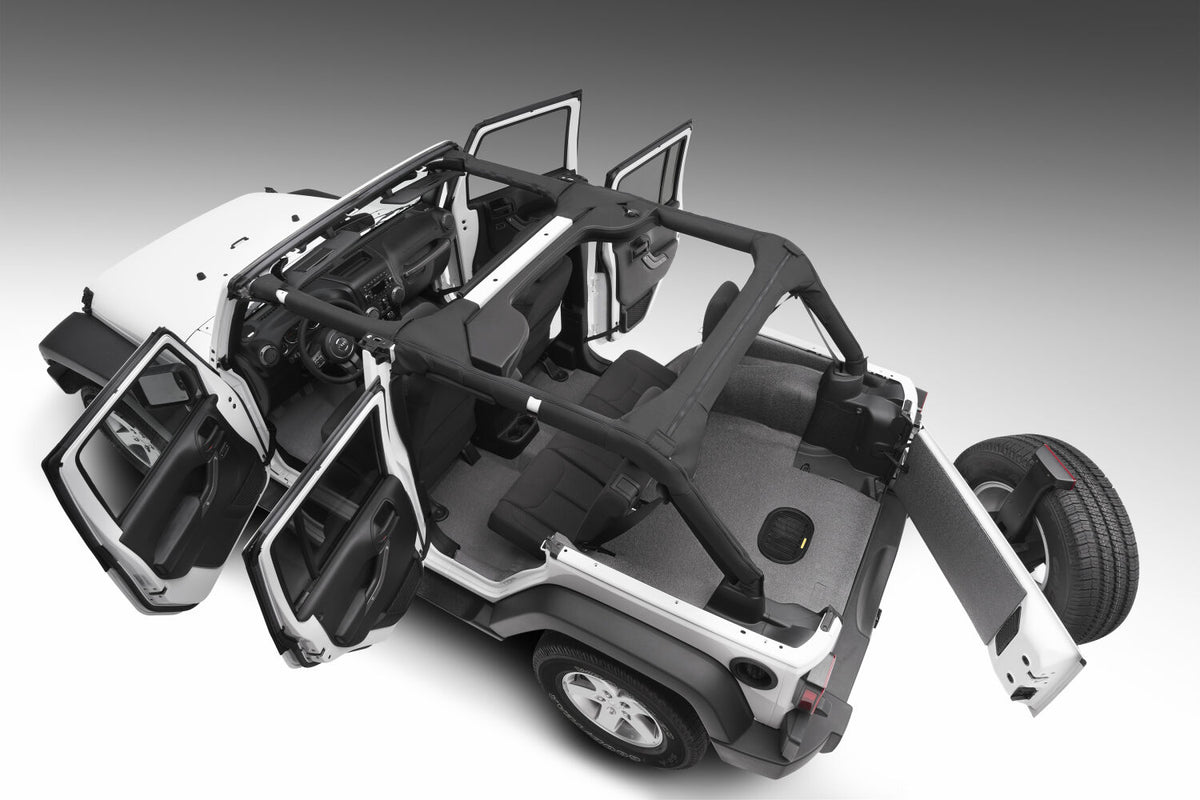 Husky Liners Jeep Liner for 11-17 Jeep Wrangler JKU 4dr (Incl. TG & Tub Liner)