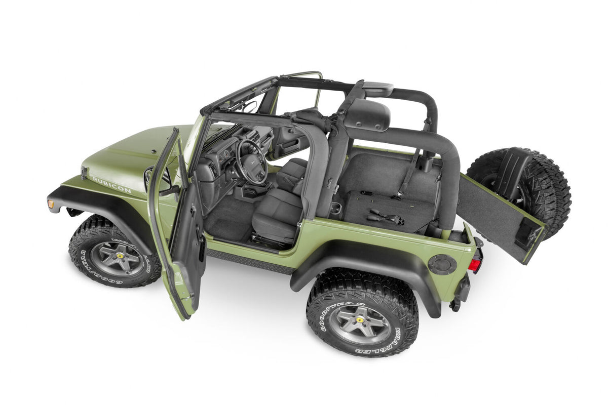 Husky Liners Jeep Liner for 97-06 Jeep Wrangler TJ / 04-06 LJ (w/Ctr Cnsl w/o Heat Shld)