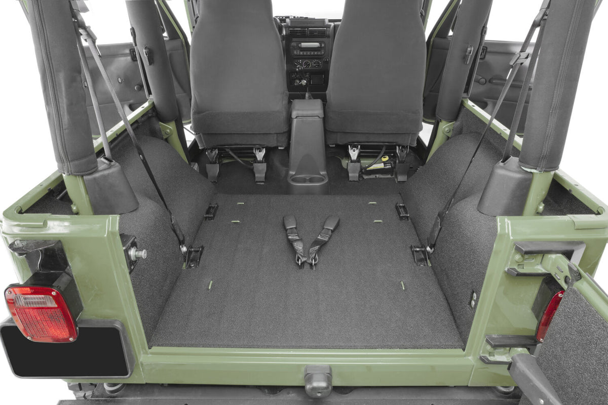 Husky Liners Jeep Liner for 97-06 Jeep Wrangler TJ / 04-06 LJ (w/Ctr Cnsl w/o Heat Shld)