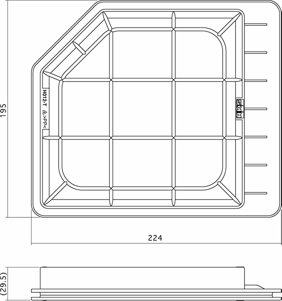 HKS SPF Civic FD1 R18A - 70017-AH112