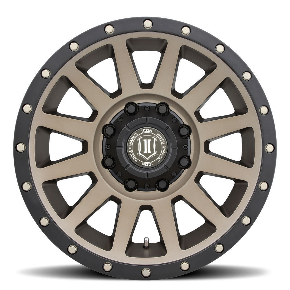 Icon Alloys Compression HD Bronze - 18x9/8x180/12mm/ 5 1/2 in - 2018908955BR