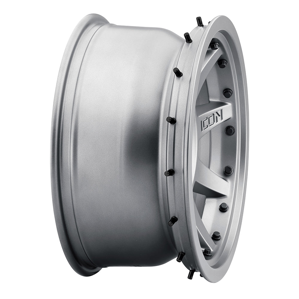 ICON Rebound Pro 17x8.5 6x135 6mm Offset 5in BS 87.1mm Bore Satin Black Wheel - 21817856350SB